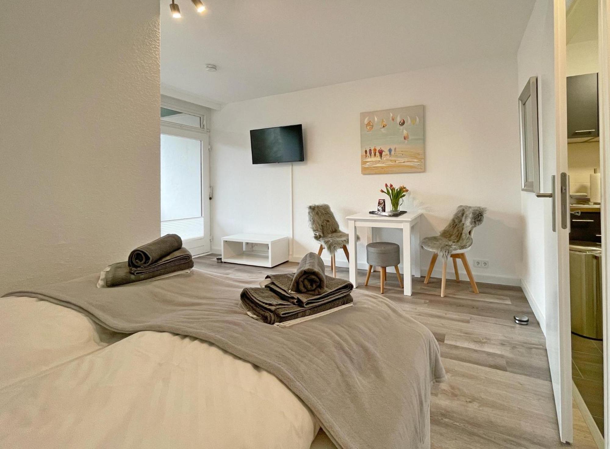 Ferienwohnung Mitten In Westerland Mit Balkon Strandlaufer 1 Eksteriør bilde