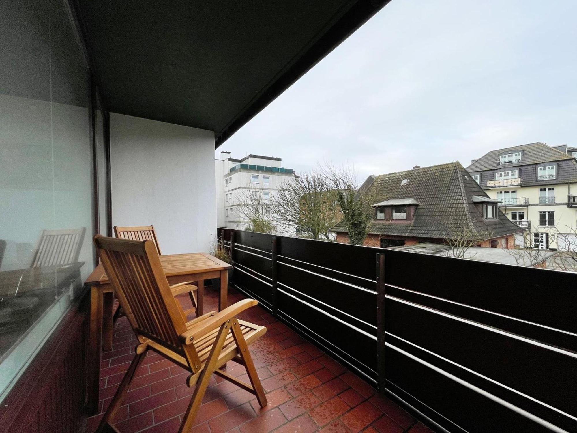 Ferienwohnung Mitten In Westerland Mit Balkon Strandlaufer 1 Eksteriør bilde